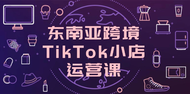 东南亚跨境TikTok小店运营课,掌握店铺设置与流量转化核心技巧-慧阅轩