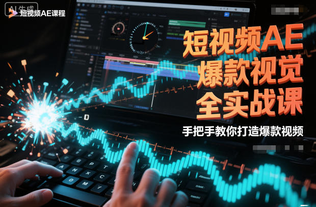 短视频AE爆款视觉全实战课,手把手教你打造爆款视频-慧阅轩