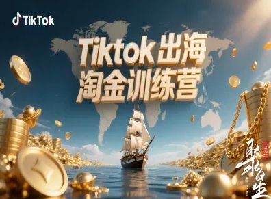 Tiktok出海淘金训练营,跨境电商TK实战变现-慧阅轩