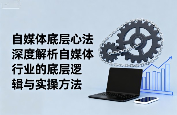 自媒体底层心法，深度解析自媒体行业的底层逻辑与实操方法-慧阅轩