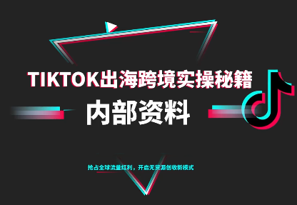 TikTok跨境电商0-1搭建运营(更新10月)-慧阅轩