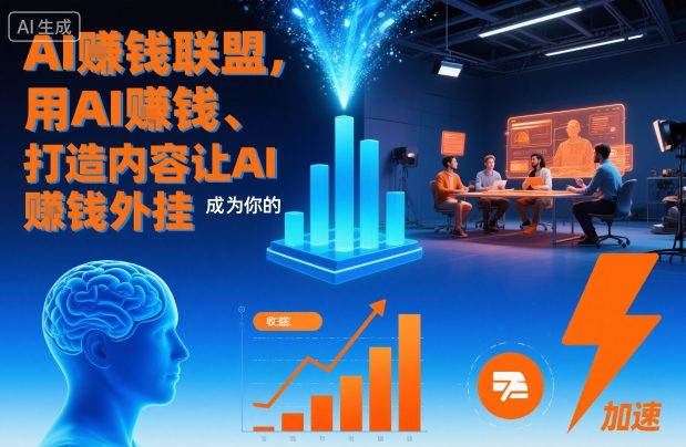AI賺钱联盟,用AI賺钱、打造内容让AI成为你的賺钱外挂-慧阅轩