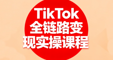 小杨老师·TikTok全链路变现实操课程-慧阅轩