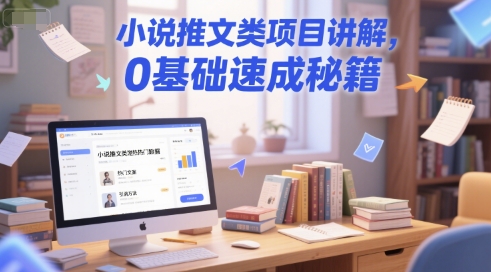 小说推文类项目讲解,0 基础速成秘籍-慧阅轩