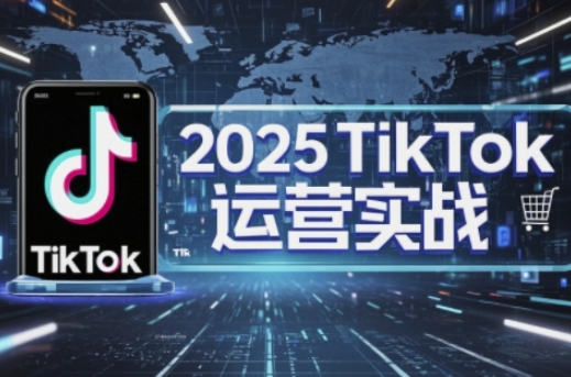 2025TikTok电商运营,掌握TikTok店铺运营核心技巧,实现低成本高转化-慧阅轩