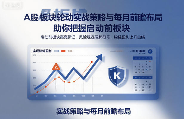 A股板块轮动实战策略与每月前瞻布局，助你把握启动前板块，规避风险，实现稳健盈利-慧阅轩