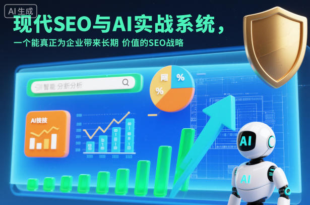 现代SEO与AI实战系统，一个能真正为企业带来长期价值的SEO战略(英语+中文字幕)-慧阅轩